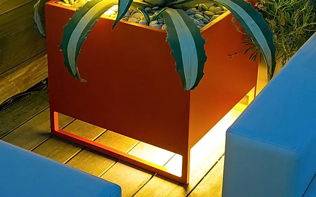 roof terrace lighting