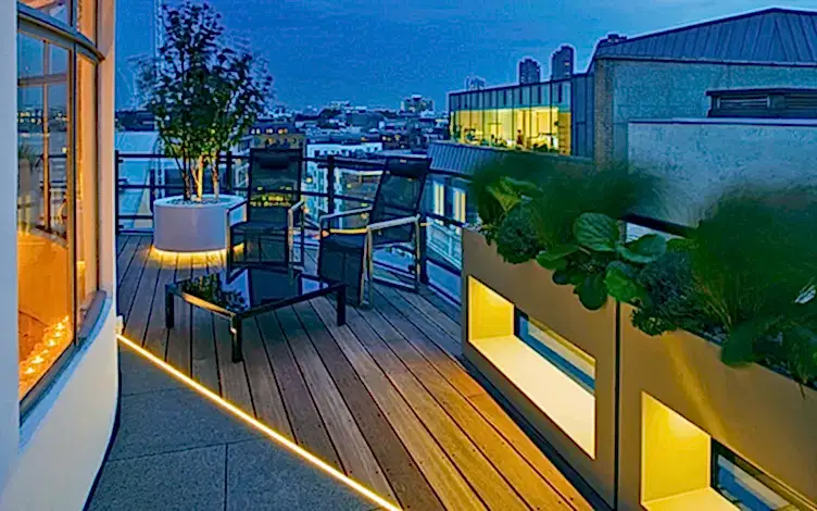 high end rooftop