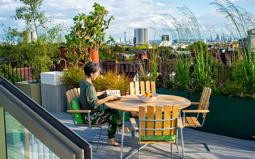 roof terrace client