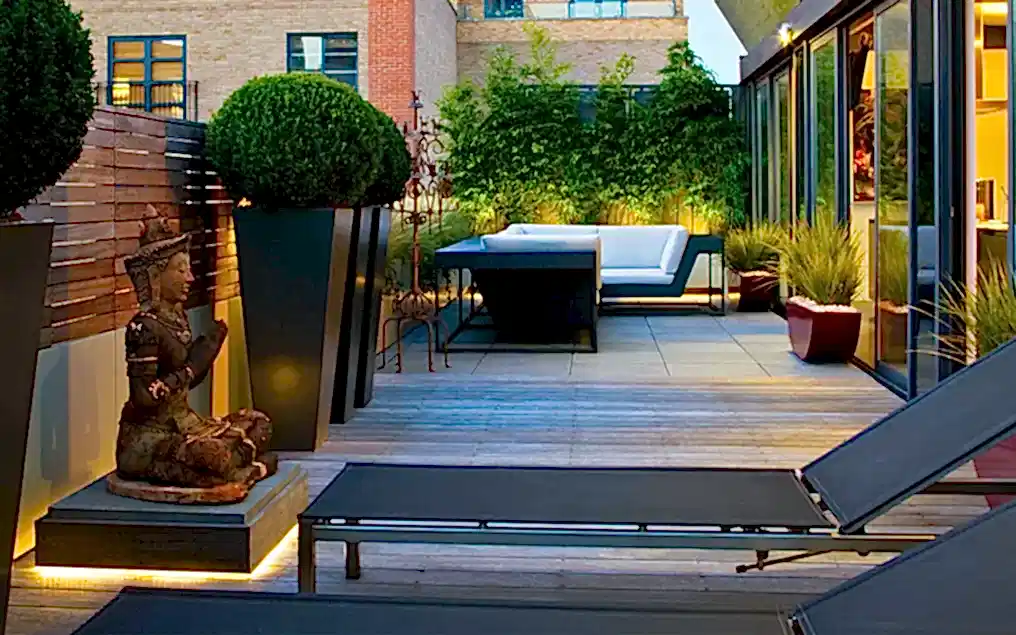 city roof terrace design london