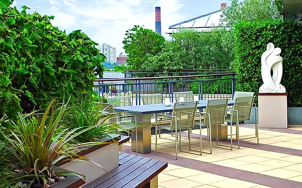 shade roof terrace