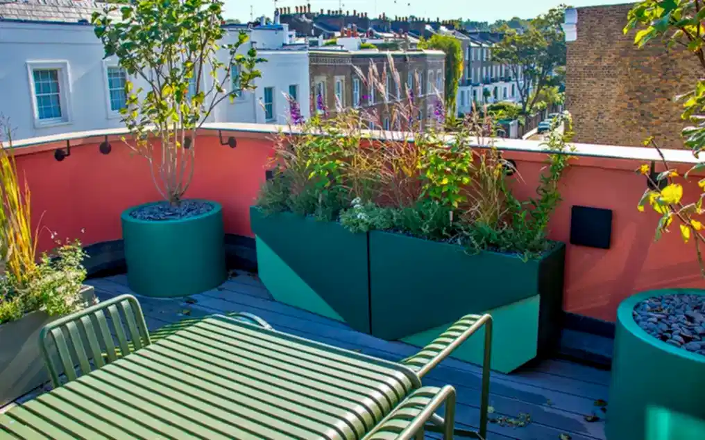 small roof garden design
