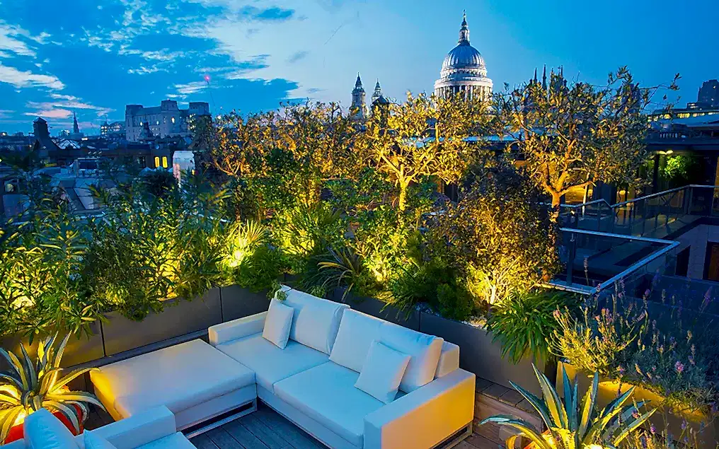 modern roof terrace ideas london