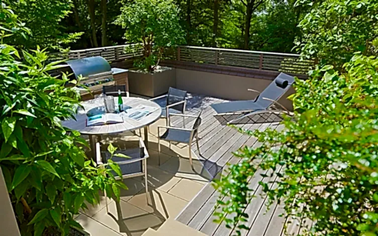 modern rooftop